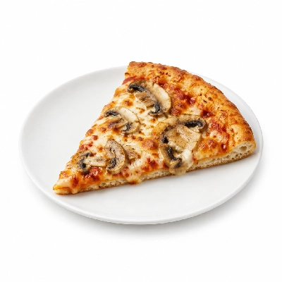 Barro's Pizza Pizza Byo Topping Mushrooms Gluten Free Slice