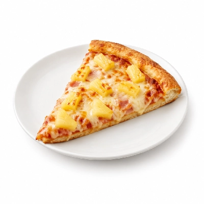 Barro's Pizza Pizza Byo Topping Pineapple Large Slice