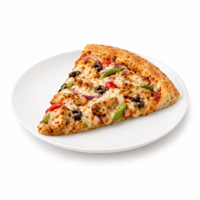 Barro's Pizza Pizza Chicken Supreme Small Slice