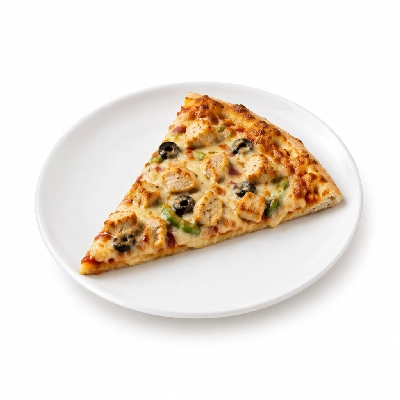 Barro's Pizza Pizza Chicken Supreme Thin Mini Slice