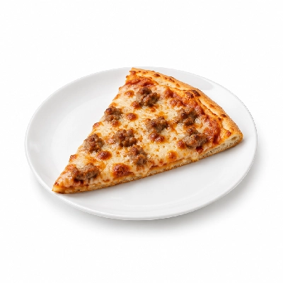Barro's Pizza Pizza Sausage Medium Thin Crust Slice