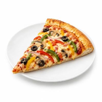 Barro's Pizza Pizza Veggie Special Large Slice