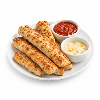 Barro's Pizza Side Bread Sticks with Cheese Pizza Sauce
