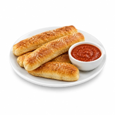 Barro's Pizza Side Bread Sticks with Marinara Sauce