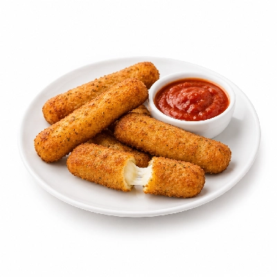 Barro's Pizza Side Mozzarella Sticks Large with Marinara Sauce