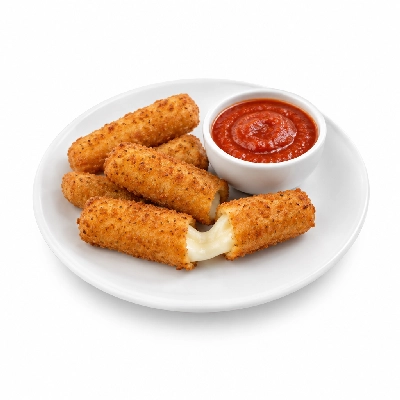 Barro's Pizza Side Mozzarella Sticks Small with Marinara Sauce