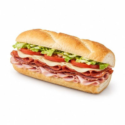 Barro's Pizza Sub Italian on White Large