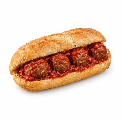Barro's Pizza Sub Meatball on Wheat Large