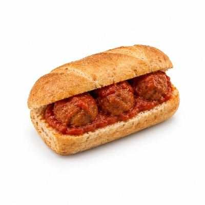 Barro's Pizza Sub Meatball on Wheat Small
