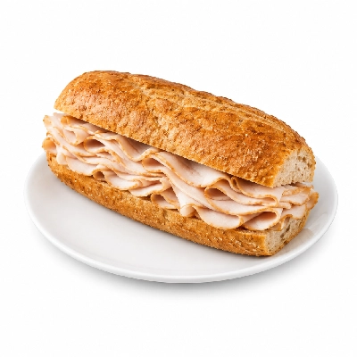 Barro's Pizza Sub Turkey on Wheat Large