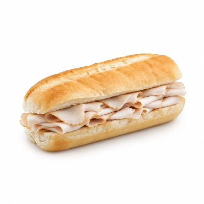 Barro's Pizza Sub Turkey on White Large