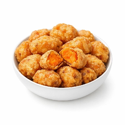 Battered sweet potato