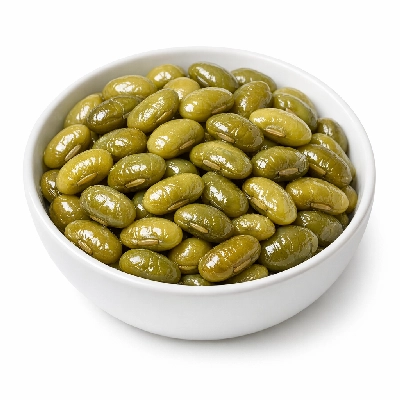 Beans french mature seeds cooked boiled without salt