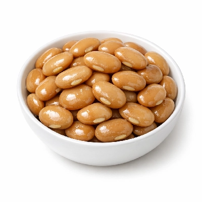 Hyacinth beans mature seeds cooked boiled with salt