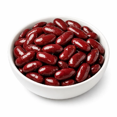 Beans kidney all types mature seeds canned