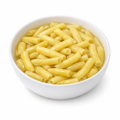 Beans snap yellow canned no salt added solids and liquids