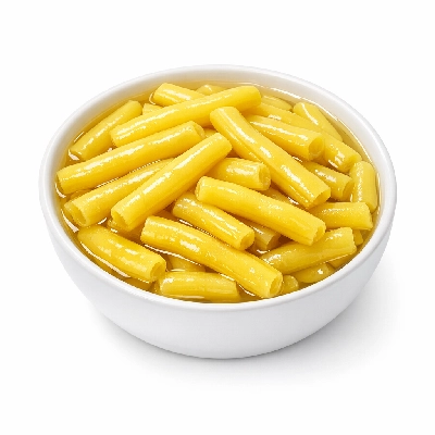 Beans snap yellow canned regular pack solids and liquids