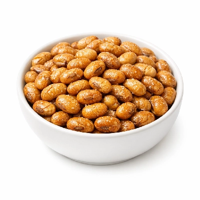 Soybeans mature seeds roasted salted