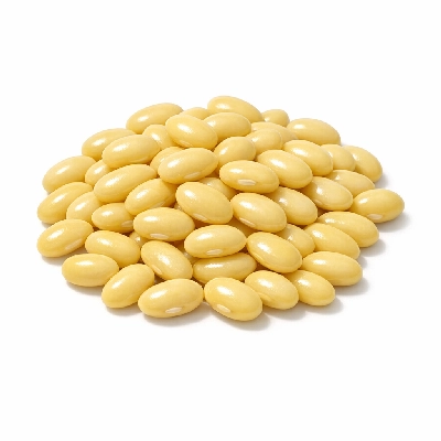 Beans yellow mature seeds raw