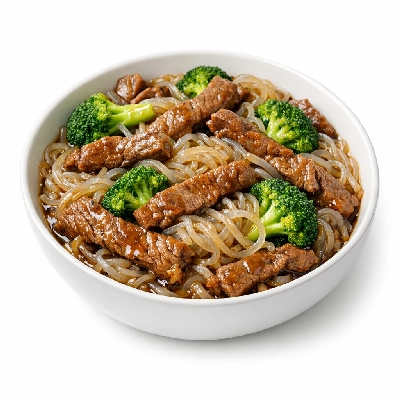 Beef and Broccoli with Shirataki Noodles