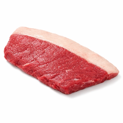 Beef brisket flat half separable lean only trimmed to 1/8" fat choice raw