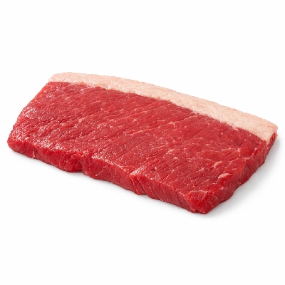 Beef brisket flat half separable lean only trimmed to 1/8" fat select raw