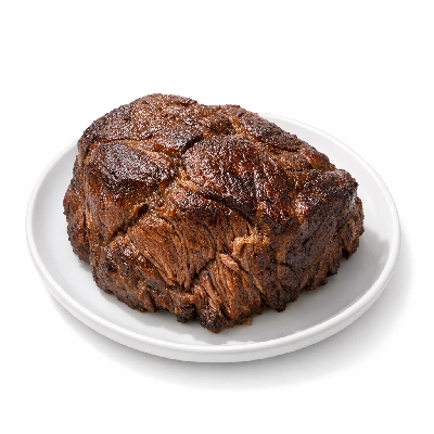 Beef chuck arm pot roast separable lean only trimmed to 1/8" fat choice cooked braised