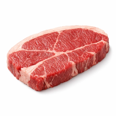 Beef chuck blade roast separable lean and fat trimmed to 1/4" select raw top steak