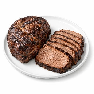 Beef chuck clod roast separable lean only trimmed to 0" fat all grades cooked roasted
