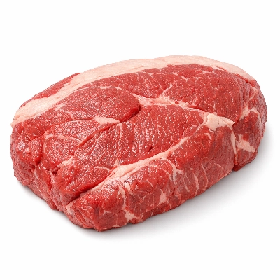 Beef chuck clod roast separable lean only trimmed to 1/4" fat usda select raw