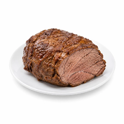 Beef Chuck Clod Roast Separable Lean Only, Usda Choice, Roasted, Trimmed to 0 Inch Fat
