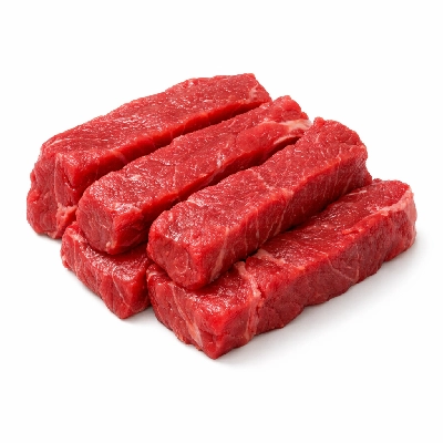 Beef chuck eye country-style ribs boneless separable lean only trimmed to 0" fat all grades raw