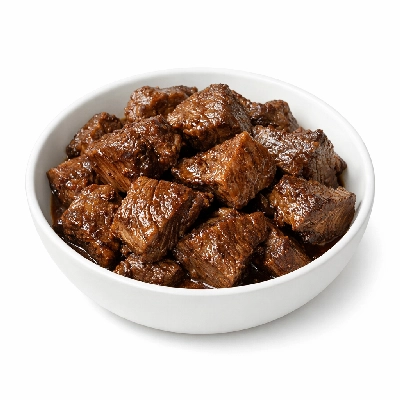 Beef chuck for stew separable lean and fat choice cooked braised