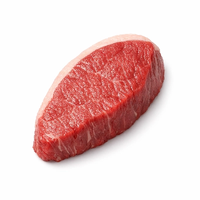 Beef chuck mock tender steak separable lean only trimmed to 1/4" fat usda choice raw