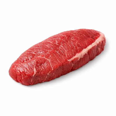 Beef chuck mock tender steak separable lean only trimmed to 1/4" fat usda select raw