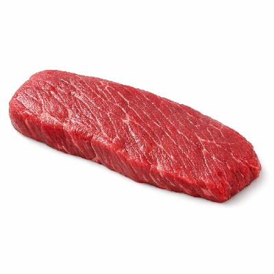 Beef chuck shoulder clod top blade steak separable lean and fat trimmed to 0" choice raw flat iron infraspinatus