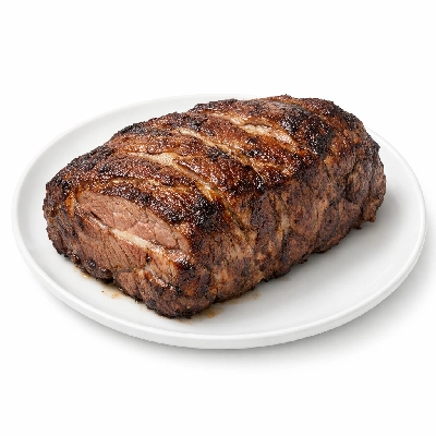 Beef chuck top blade separable lean and fat trimmed to 0" all grades cooked broiled roast boneless