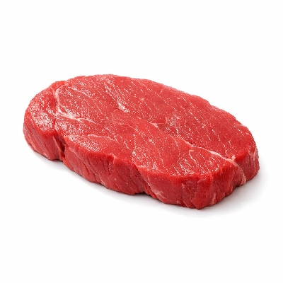 Beef chuck under blade center steak boneless denver cut separable lean only trimmed to 0" fat choice raw