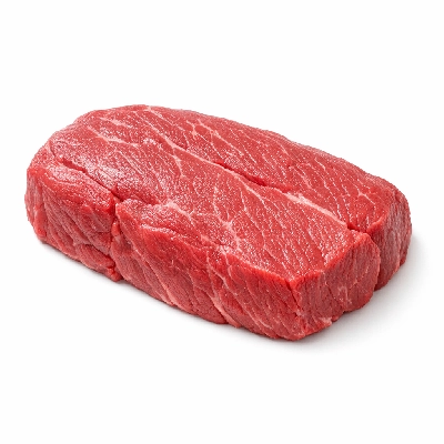 Beef chuck under blade pot roast or steak boneless separable lean only trimmed to 0" fat all grades raw
