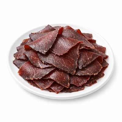 Beef cured dried