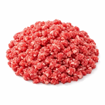 Beef ground 75% lean 25% fat raw