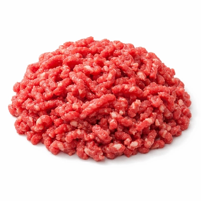Beef ground 90% lean 10% fat raw