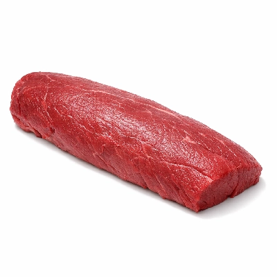 Beef loin tenderloin roast boneless separable lean and fat trimmed to 0" all grades raw