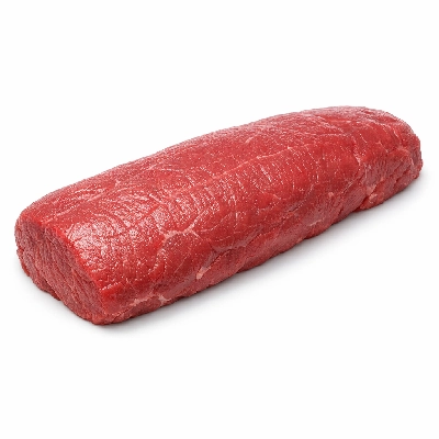 Beef loin tenderloin roast boneless separable lean only trimmed to 0" fat all grades raw