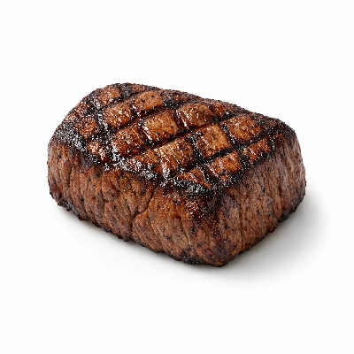 Beef loin top sirloin filet boneless separable lean only trimmed to 0" fat all grades cooked grilled