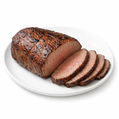 Beef loin top sirloin petite roast boneless separable lean only trimmed to 0" fat select cooked roasted