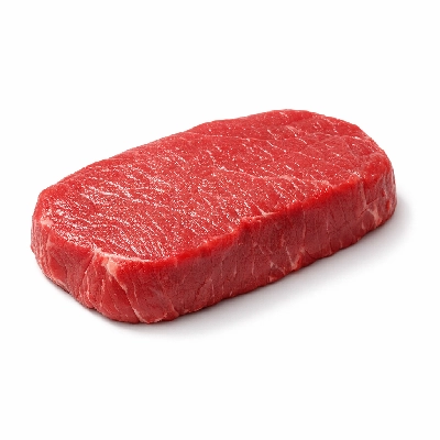Beef loin top steak boneless lip off separable lean and fat trimmed to 0" choice raw