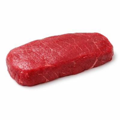 Beef loin top steak boneless lip off separable lean only trimmed to 0" fat choice raw