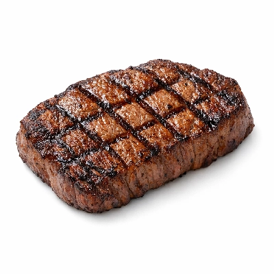 Beef loin top steak boneless lip-on separable lean only trimmed to 1/8" fat choice cooked grilled