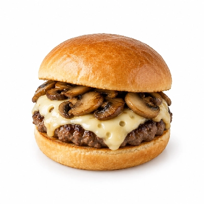 Beef 'O' Brady's Burgers Mushroom Swiss